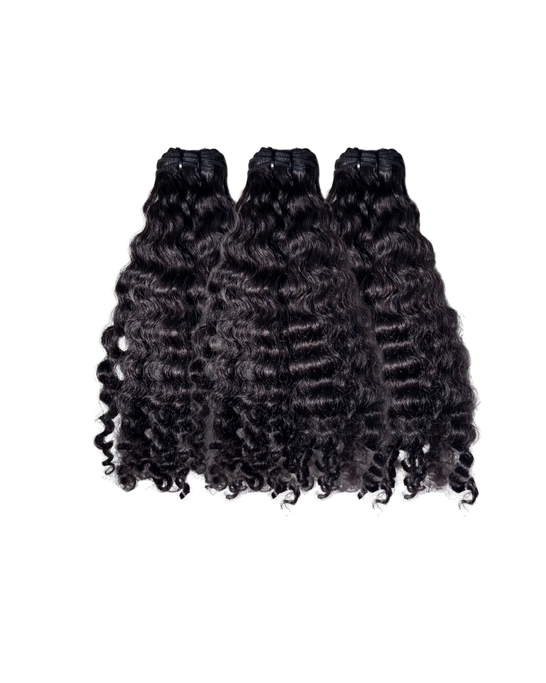 3 Curly Crown Bundles